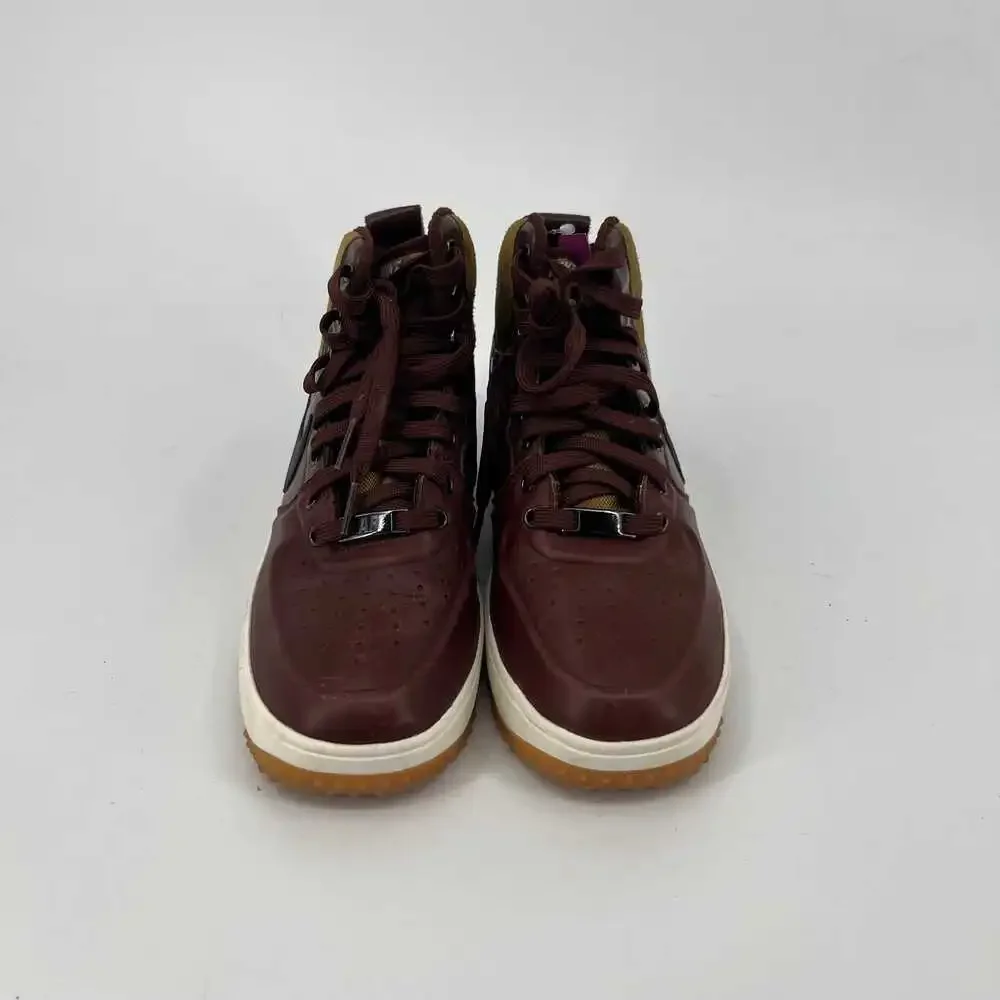Nike Purple Synthetic Lace-Up Sneakers | Men’s Size 5